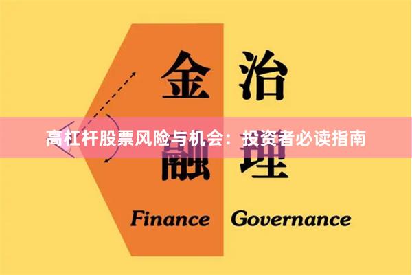高杠杆股票风险与机会：投资者必读指南